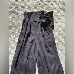 Elegant Black High-Waisted Pants